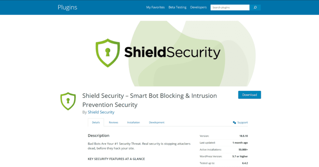 Shield Security for WordPress